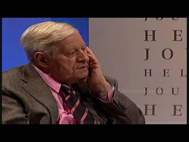 Helmut Schmidt - Wenn Sie wollen, drehe ich im Rollstuhl Pirouetten