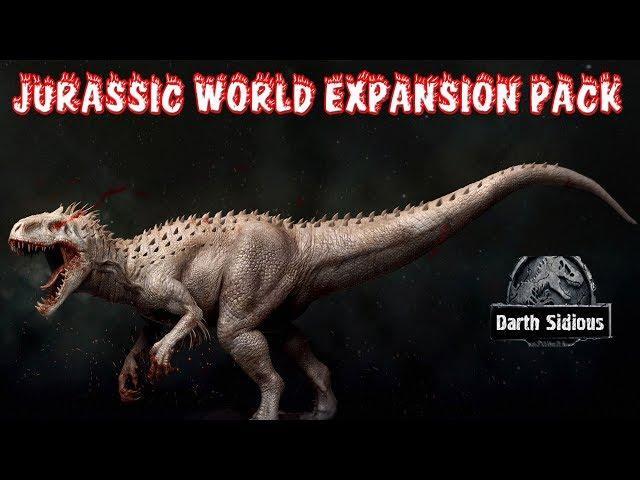 Jurassic Park: Operation Genesis обзор на мод "Jurassic World expansion pack"