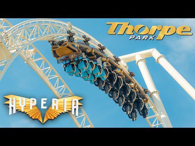 HYPERIA's First Test Run of 2025! | THORPE PARK