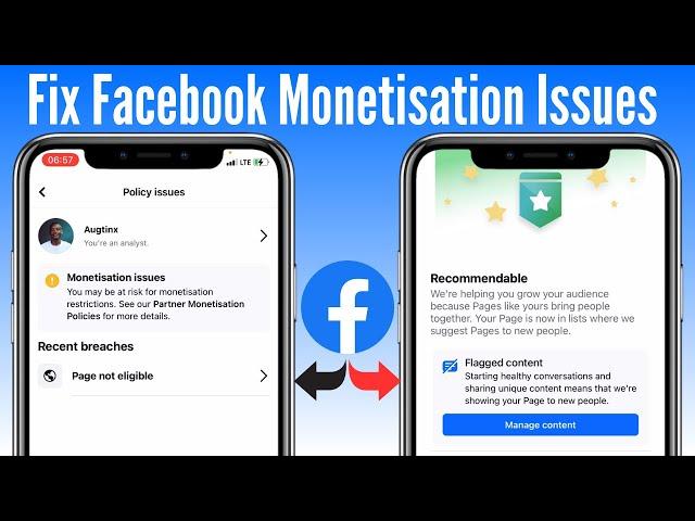 How To Resolve Facebook Monetisation Issues || Resolve Flagged Content