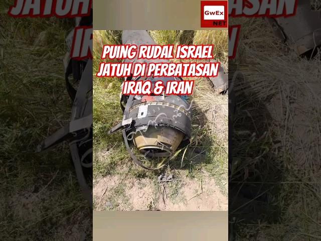 rudal israel jatuh di iraq dekat iran #israeli #beritaterkini #israeliran #arabisrael