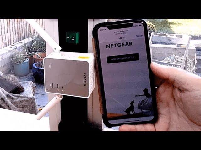 NETGEAR EX3700 WIFI Range Extender Instructions