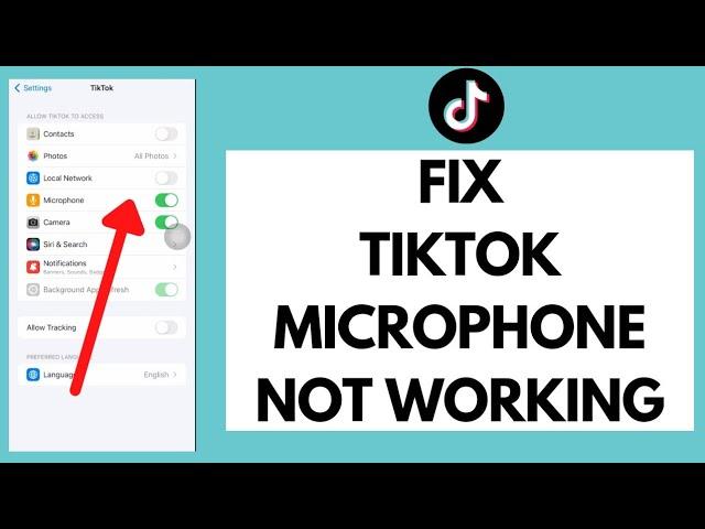 How To Fix TikTok Microphone Not Working Error (2022)