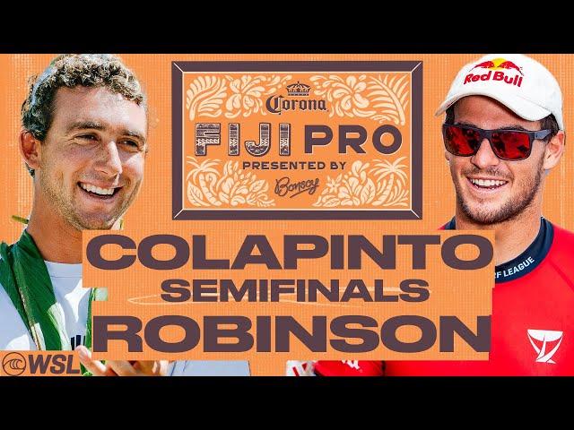 Griffin Colapinto vs Jack Robinson | Corona Fiji Pro presented by Bonsoy 2024 - Semifinals