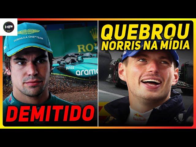 Stroll FORA da Aston Martin? | Verstappen EXPÕE Norris na mídia | TUDO sobre o GP São Paulo da F1