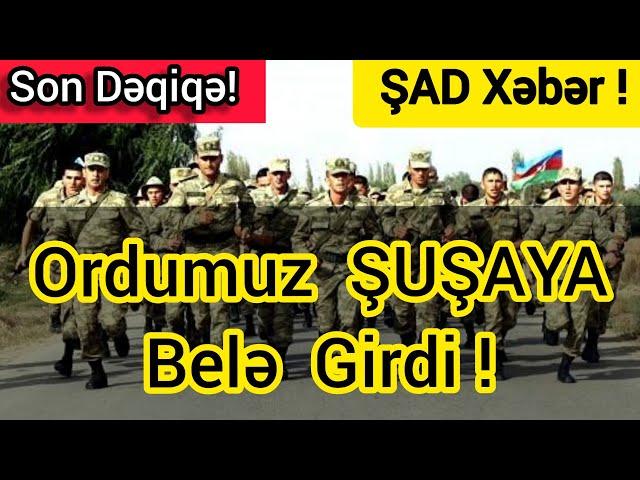 Ordumuz ŞUŞADA ! - ŞOK VİDEO, Cebhede son veziyyet, son xeberler bugun 2020