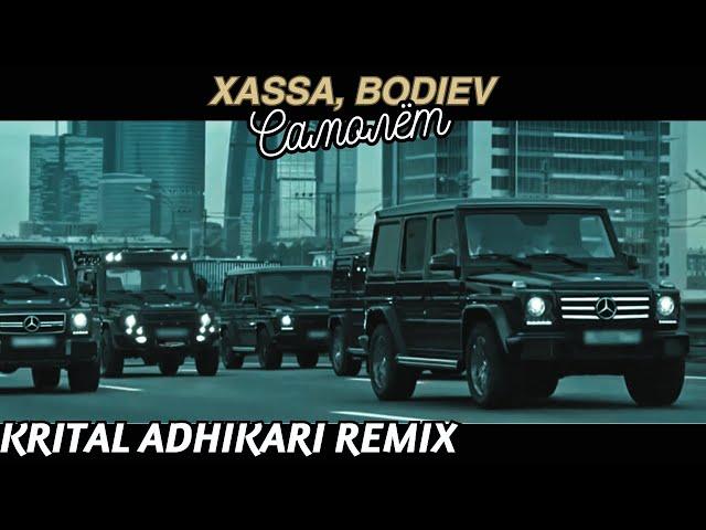 Xassa, BODIEV - Самолёт |  Krital Adhikari REMIX | 2023 | KRIMIX | CAR VIDEO | Mercedes G63 AMG |