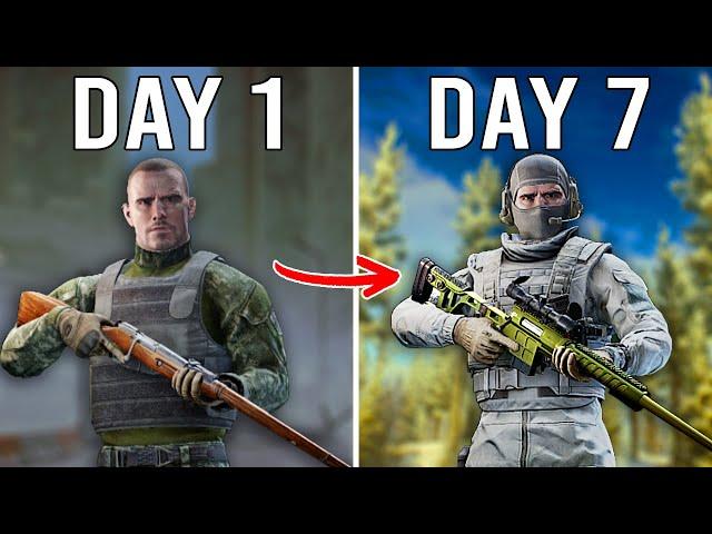 I Spent the First 7 Days of Wipe as a Solo Sniper…