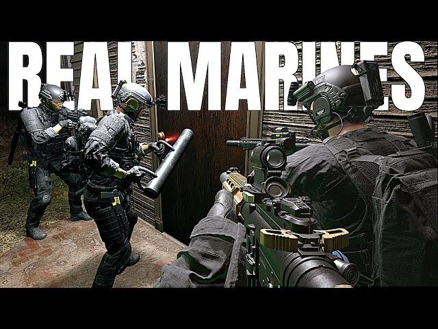 REAL MARINES & SWAT | CQB TACTICS | TWISTED NERVE READY OR NOT #marines #readyornot