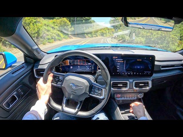 2024 Ford Mustang GT 6MT - POV Test Drive (Binaural Audio)