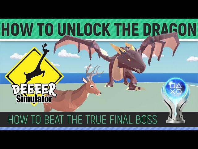 DEEEER Simulator - How to unlock the Dragon & How to Beat the True Final Boss  Walkthrough Guide