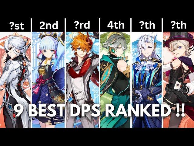 TOP 9 BEST C0 DPS RANKED !! SS Tier DPS in [ Genshin Impact ]