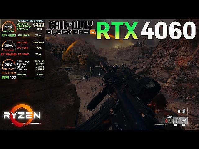 CALL OF DUTY BLACK OPS 6 CAMPAIGN | RTX 4060 | Lenovo LOQ