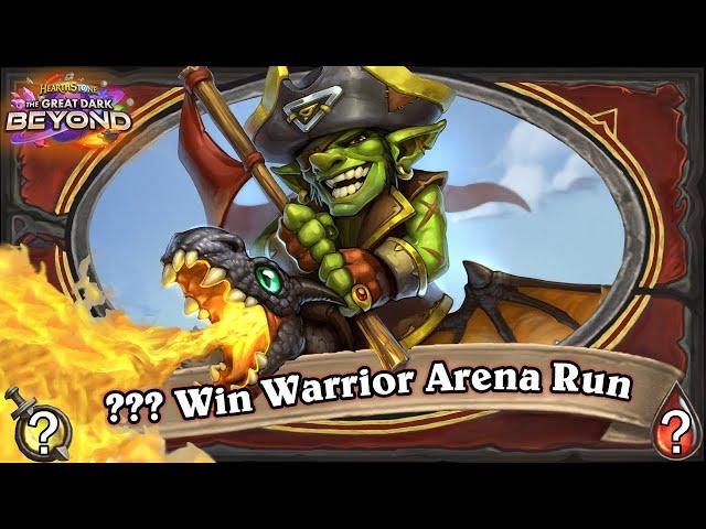 Can Warrior Compete This Meta? - Warrior Hearthstone Arena Run