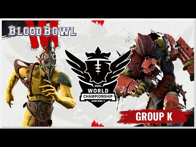 Blood Bowl 3 - World Champs '24 - Group Stage - Serafino vs -Rock- (Official Cast)