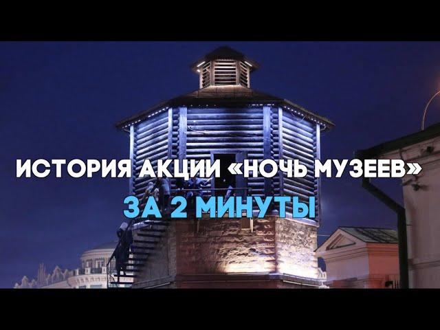 История акции «Ночь музеев» за 2 минуты