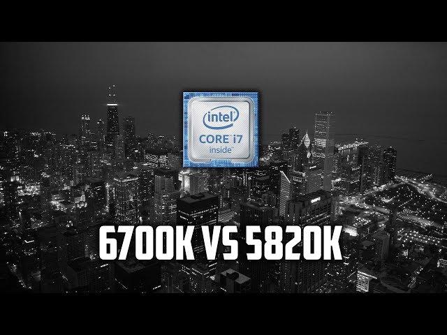 i7 6700k@4.6Ghz vs. i7 5820k@4.6Ghz | GTX 1080