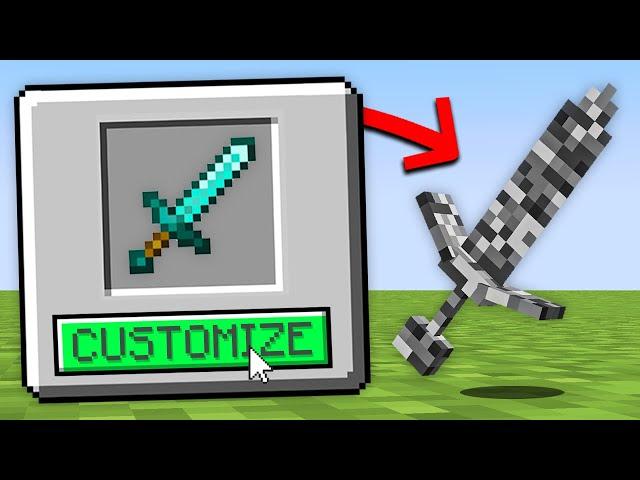 Minecraft, But You Can Customize Crafts...