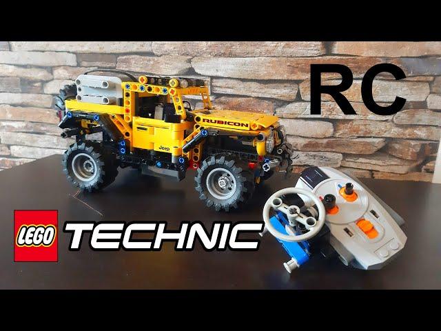 LEGO Technic 42122 Jeep Wrangler RC mod