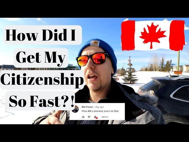 Fastest Way to Get Canadian Citizenship!