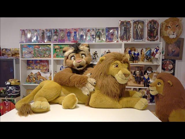 Kitwana's Toys #166: 1994 Douglas Cuddle Toys The Lion King 40" Adult Simba Plush