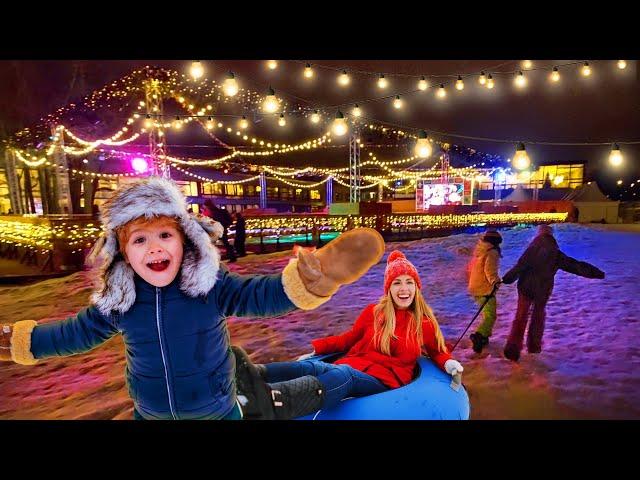 MOST JOYFUL PLACE EVER!RUSSIA! Happy Children and magical Winter atmosphere. Life in Moscow 2025