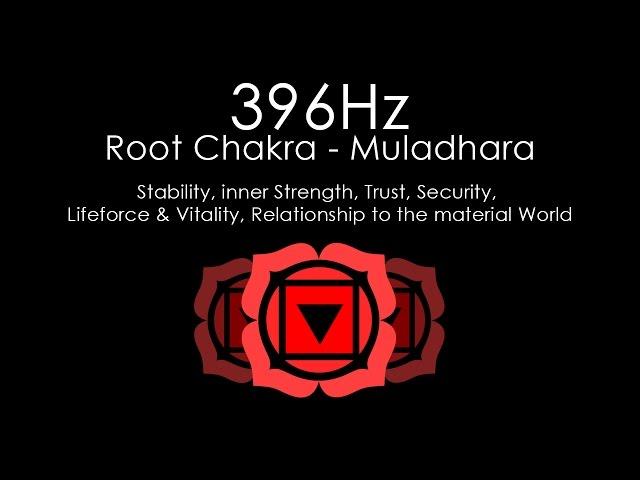 'Inner Strength & Stability' 396Hz | Pure Solfeggio Frequency | Root Chakra | 1 Hour