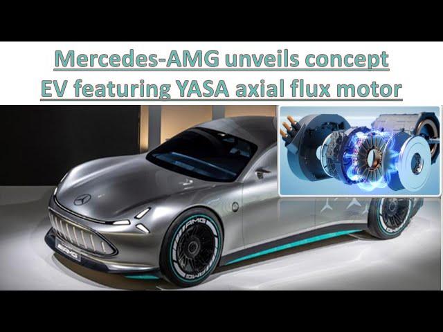 Axial Flux Motors Are The Future Of Electric Propulsion! #amg #evcars #axialfluxmotors #yasa