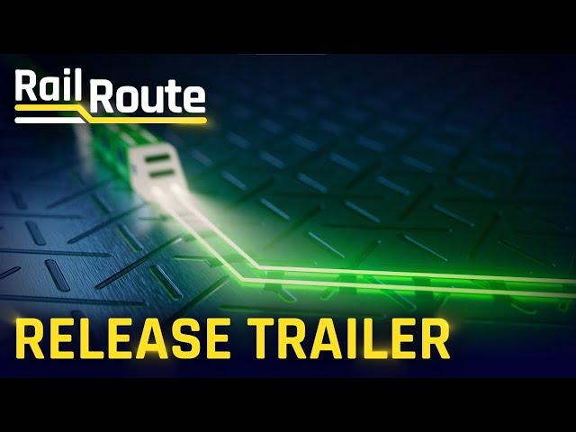 Rail Route - 1.0 launch trailer | Train dispatcher simulator and rail automation game