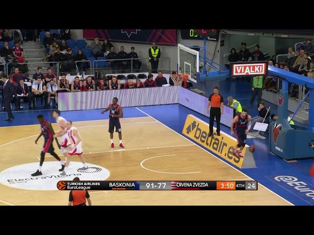 7DAYS Magic Moment Nikola Jovanovic Dunk, Crvena Zvezda mts Belgrade