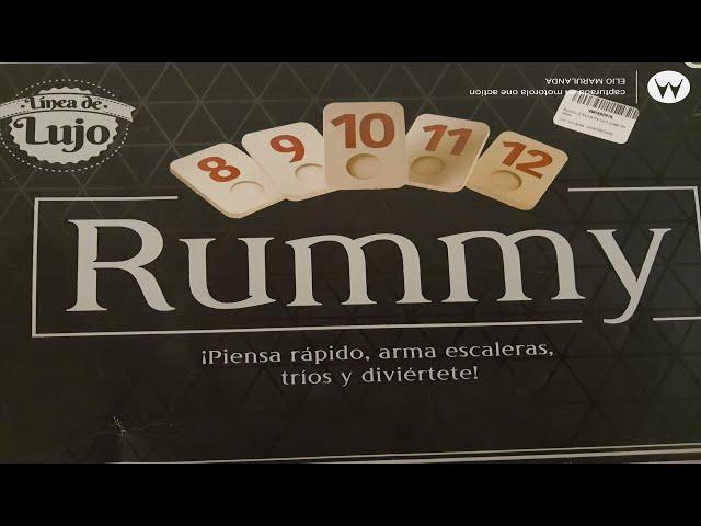 ASÍ SE JUEGA RUMMY. ¡PIENSA RÁPIDO, ARMA ESCALERAS, TRIOS Y DIVIÉRTETE!