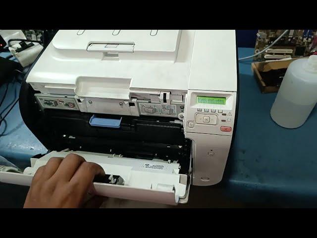 hp laserjet pro 400 color m451dn paper jam tray 1 solution