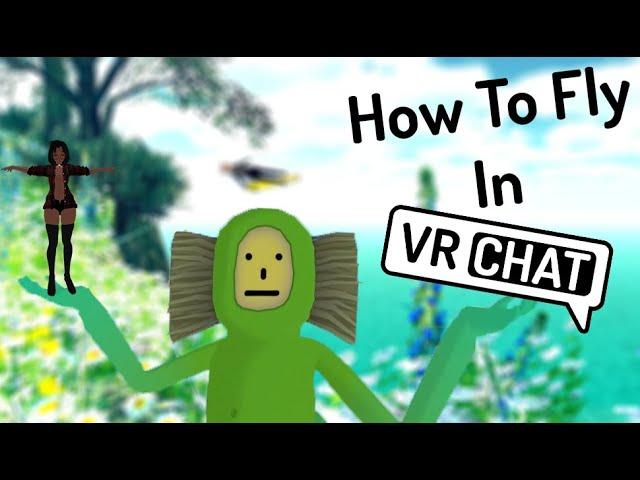 HOW TO FLY IN VRCHAT!