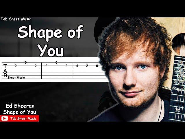 Ed Sheeran - Shape of You Guitar Tutorial