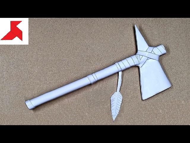 DIY - How to make TOMAHAWK (version 2.0) from A4 paper