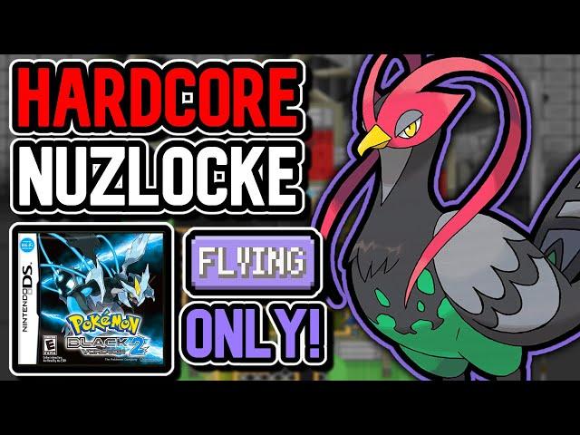 Pokémon Black 2 Hardcore Nuzlocke – Flying-Types Only! (No Items, No Overleveling)