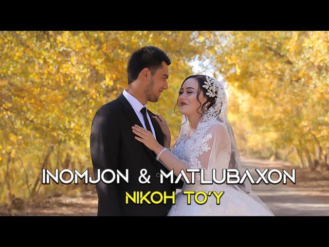 Inomjon & Matlubaxon Toliq versiya Nikoh toy