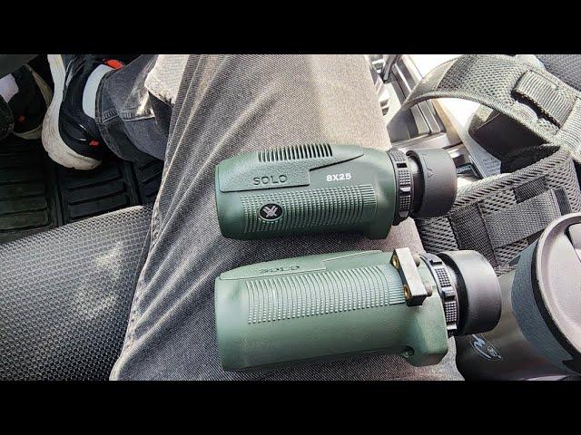 vortex Solo 8x25 vs Vortex Solo 10x36 monocular comparison