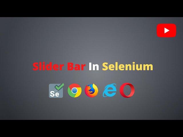 How to automate slider bar using selenium (2021) | Selenium - Java