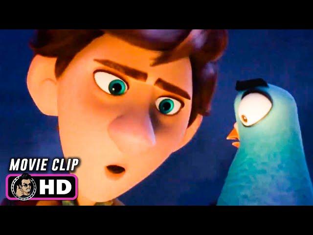 SPIES IN DISGUISE Clip - Pigeons VS Robot (2019) Will Smith + Tom Holland