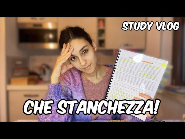 CHE STANCHEZZA ! - STUDY VLOG #7 / tina official channel