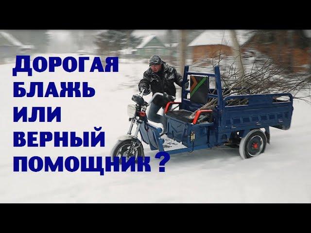 Год на деревенской Тесле - стоило ли покупать электротрицикл?