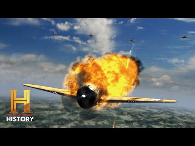 U.S. Thunderbolts Dominate the French Skies | Biggest Battles of WWII