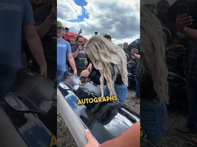 Signing a Truck Tailgate Using an Edger  