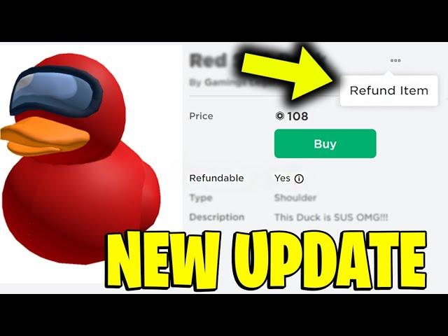 How To REFUND ITEMS on ROBLOX To Get Your Robux Back... (2024)