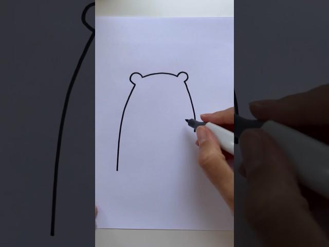 Как нарисовать медведя? Рисуем медведя