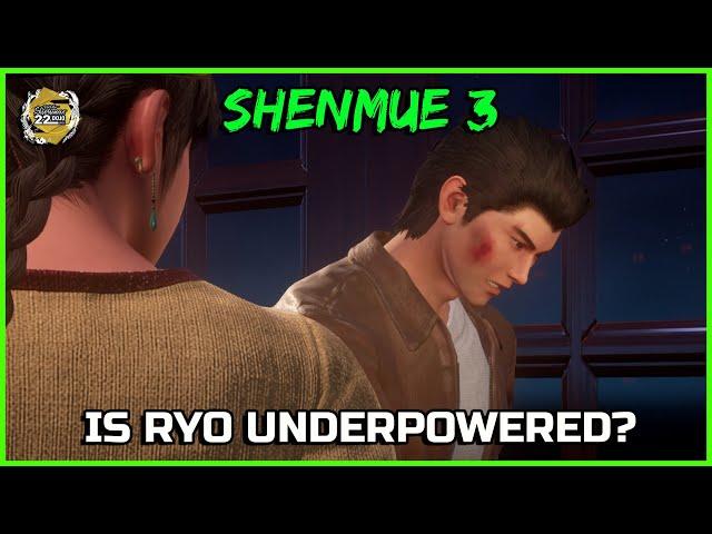 IS RYO UNDERPOWERED IN SHENMUE 3 - Shenmue Dojo