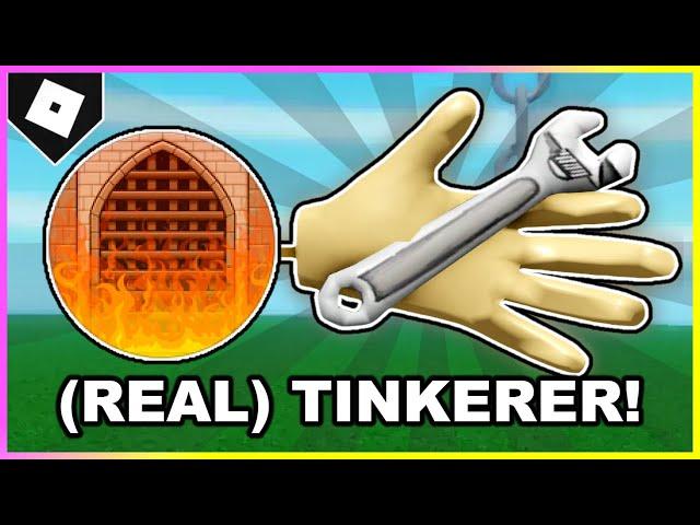 How to get TINKERER GLOVE + "GREAT ESCAPE" BADGE in SLAP BATTLES! [ROBLOX]