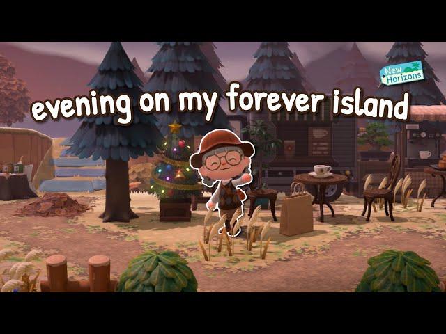 Preparing my forever island for christmas & playing Animal Crossing like it's 2020 ️