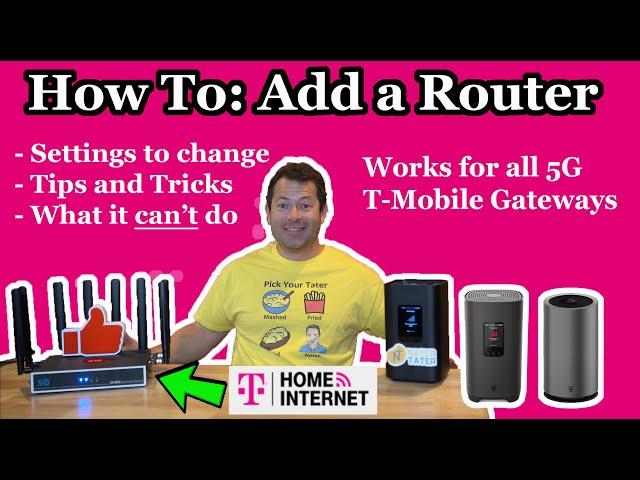  How To Add A Router To T-Mobile Home Internet 5G Gateways - Tips and Tricks